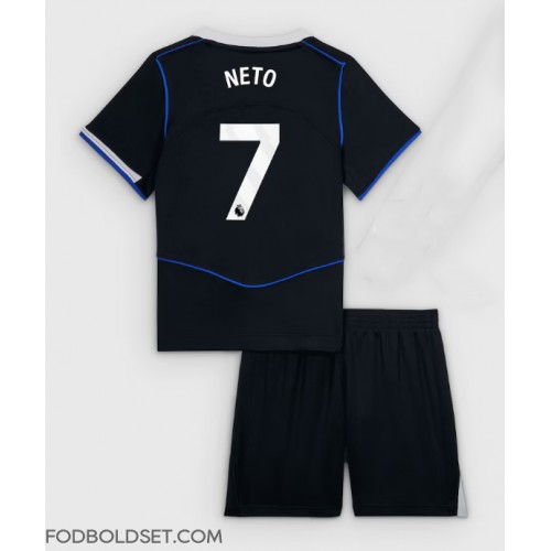 Chelsea Pedro Neto #7 Tredje trøje Børn 2025-26 Kortærmet (+ Korte bukser)